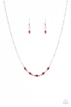 Load image into Gallery viewer, Take Center Stage Red Necklace
