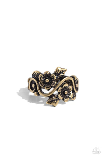 Backyard Beauty Brass Ring