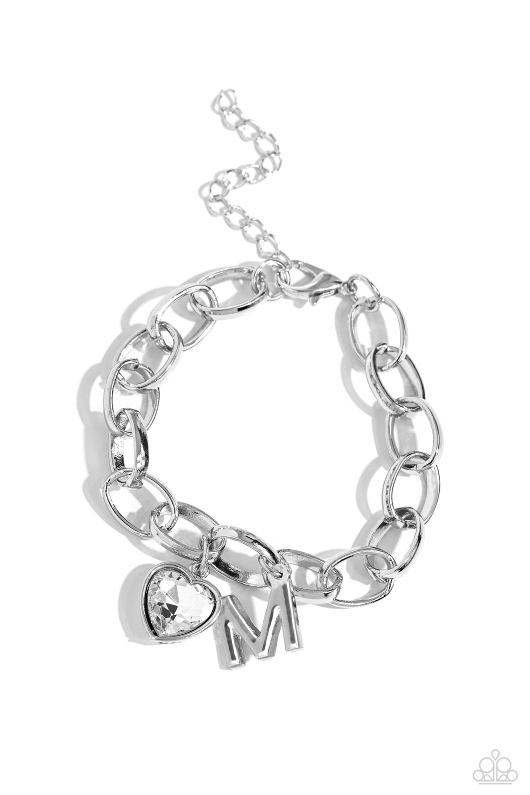 Guess Now Its INITIAL White Bracelet - M