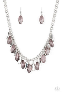 Fringe Fabulous Silver Necklace