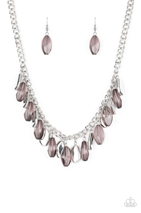 Fringe Fabulous Silver Necklace