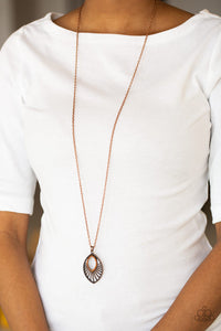 Court Couture Copper Necklace