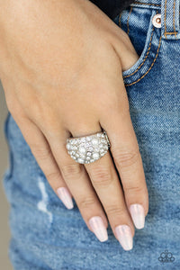 Gatsby's Girl White Ring