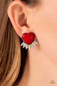 Spring Story Red Earring