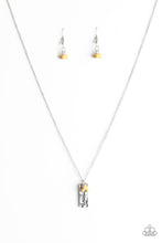 Load image into Gallery viewer, Don&#39;t Stop Believing Yellow Necklace