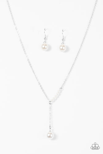Modernly Metro White Necklace