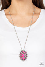 Load image into Gallery viewer, Mojave Medallion Pink Necklace