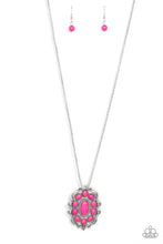 Load image into Gallery viewer, Mojave Medallion Pink Necklace
