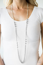 Load image into Gallery viewer, Metal Musical Silver Necklace