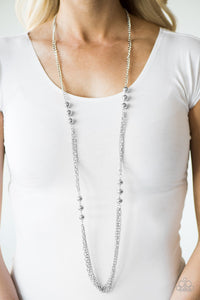 Metal Musical Silver Necklace