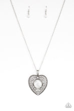 Load image into Gallery viewer, One Heart White Necklace