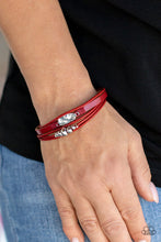 Load image into Gallery viewer, Tahoe Tourist Red Bracelet