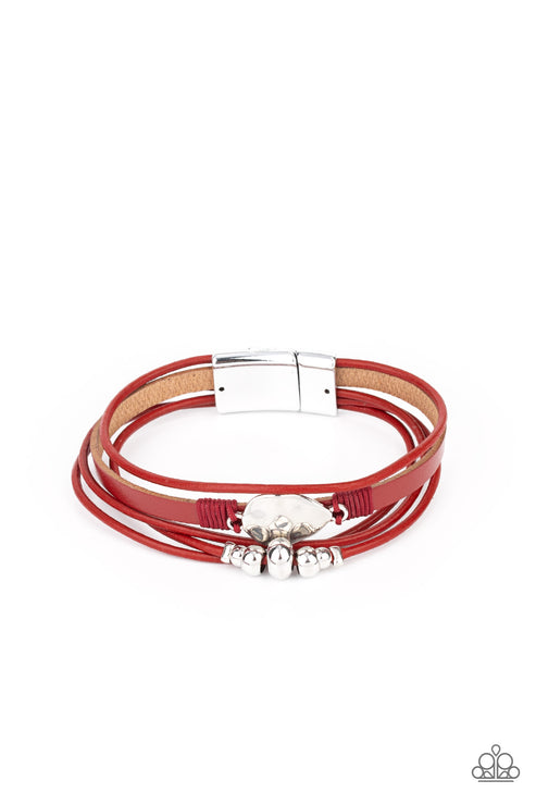 Tahoe Tourist Red Bracelet