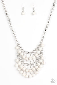 Jurassic Park Party White Necklace