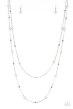 Load image into Gallery viewer, Beach Party Pageant Silver Necklace