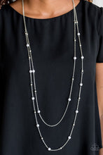 Load image into Gallery viewer, Beach Party Pageant Silver Necklace