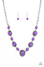 Load image into Gallery viewer, Voyager Vibes Purple Necklace