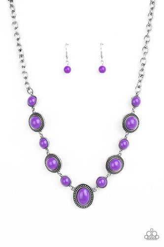 Voyager Vibes Purple Necklace