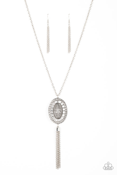 Whimsically Wistful Silver Necklace