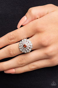 Effervescent Crescendo Brown Ring
