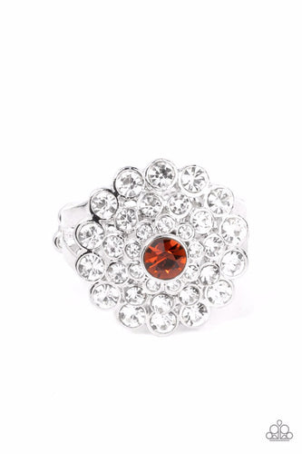 Effervescent Crescendo Brown Ring