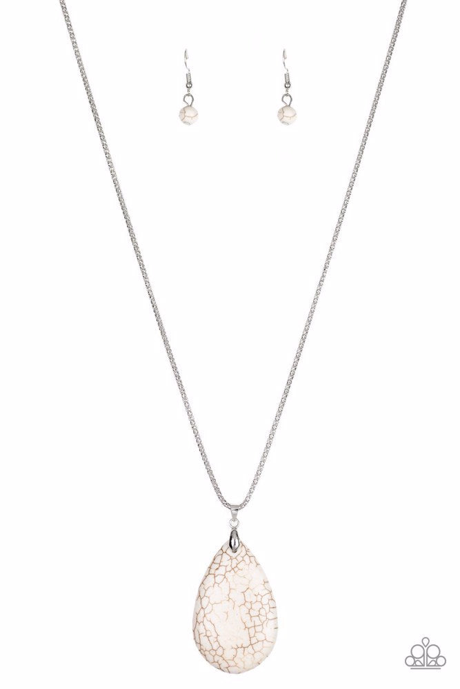 Sedona Sandstone White Necklace