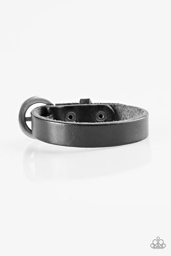 Over And Out Black Bracelet