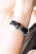 Load image into Gallery viewer, Over And Out Black Bracelet