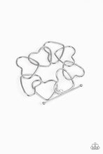 Load image into Gallery viewer, Take Heart Silver Bracelet