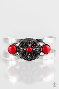 Here Comes The SUNDIAL Red Bracelet