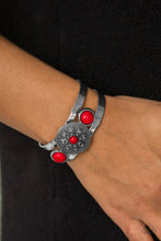 Load image into Gallery viewer, Here Comes The SUNDIAL Red Bracelet