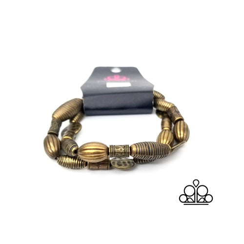 The Spice Of Wildlife Brass Bracelet