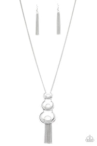 As MOON As I Can White Necklace