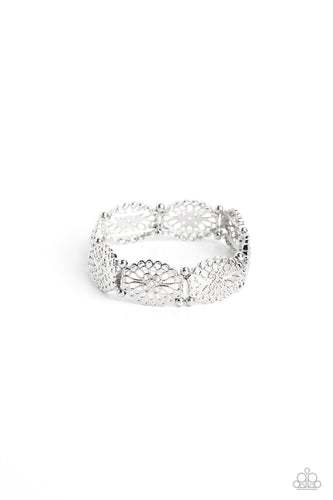 Curvy Chic Silver Bracelet