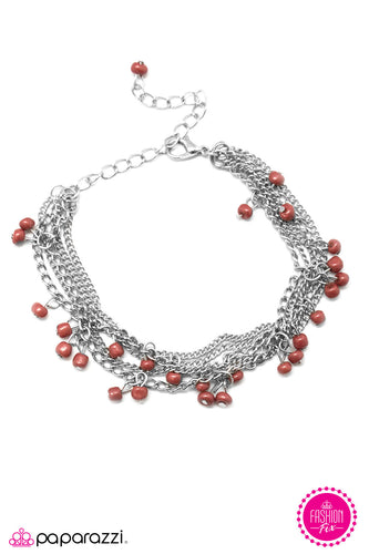 Road Trip Marsala Red Bracelet
