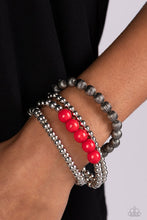 Load image into Gallery viewer, Wildland Wanderer Red Bracelet