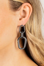 Load image into Gallery viewer, Harmonic Hardware Black Earring