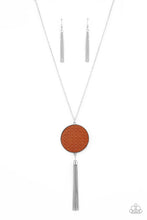 Load image into Gallery viewer, Wondrously Woven Brown Necklace