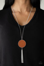 Load image into Gallery viewer, Wondrously Woven Brown Necklace