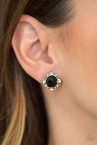 A Spring Wedding Black Earring