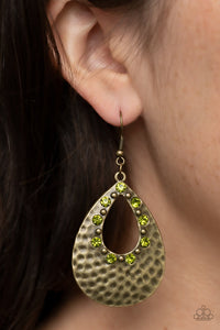 Terraform Twinkle Green Earring