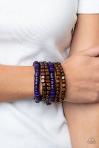 Fiji Fiesta Purple Bracelet