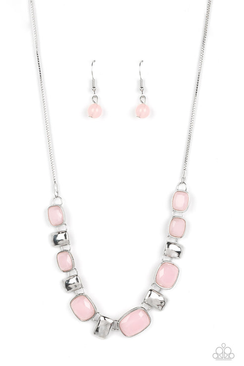 Polished Parade Pink Necklace