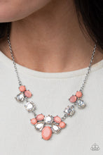 Load image into Gallery viewer, Ethereal Romance Orange Necklace