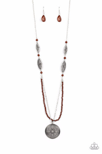 Garden of Grace Brown Necklace