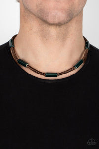 Tropical Tycoon Green Necklace