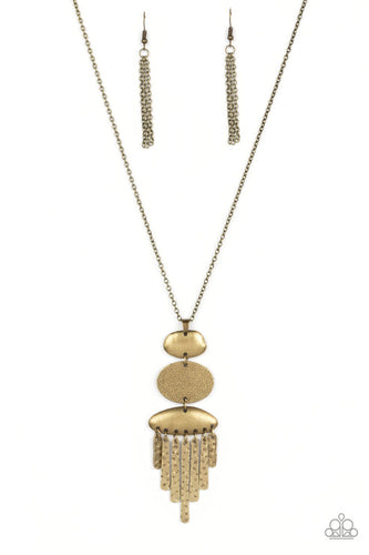After The ARTIFACT Brass Necklace