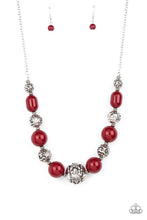 Load image into Gallery viewer, Girl Meets Garden Red Necklace