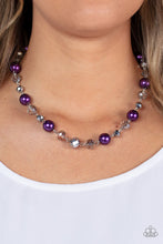 Load image into Gallery viewer, Decked Out Dazzle Purple Necklace