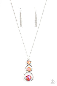 Celestial Courtier Orange Necklace